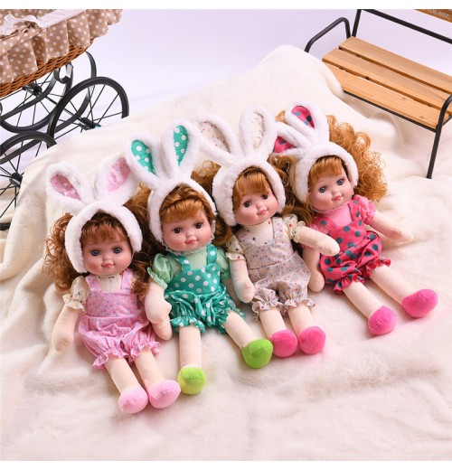 15.7in Bulk Freckle Doll, Imitation Press Bed Rag Doll, June Day Children's Day Gift, Princess Doll Toy