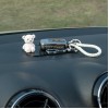 13*7cm Car Anti-Slip Pad Bear Doll Ornament Car Silicone Interior Dashboard